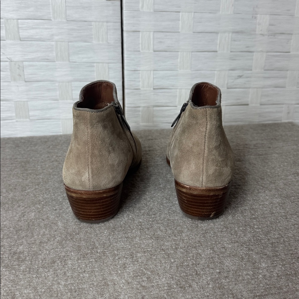Sam Edelman Petty Ankle Boots Size 8.5 Suede‎ Leather Booties Everyday Wear - Picture 4 of 11